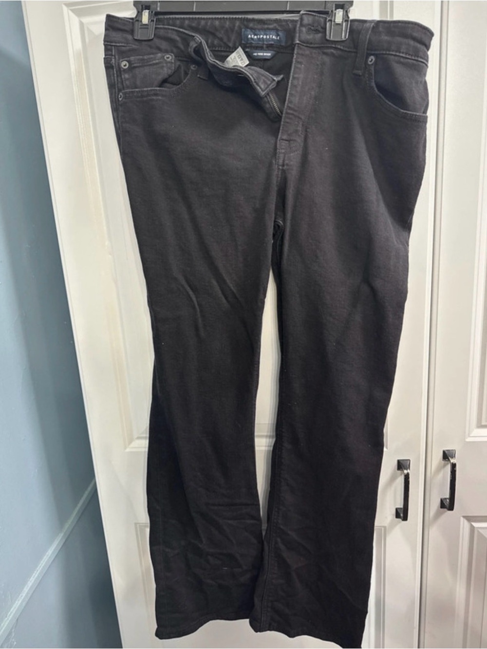 Aeropostale Women's Black Flared Jeans 16short